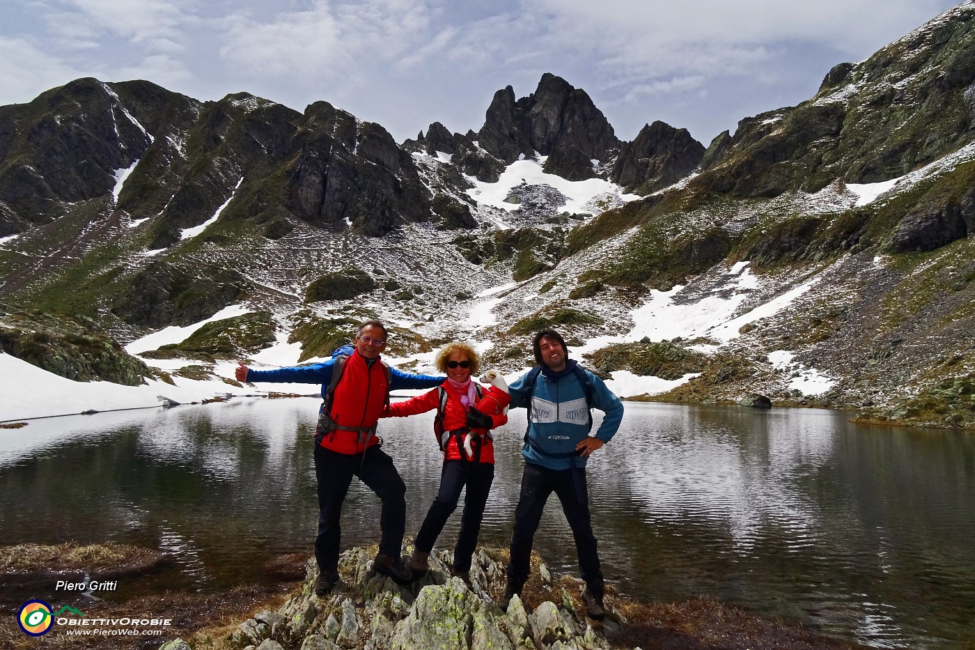 06 Al secondo dei Laghetti di Ponteranica (2115 m) con poco vento.JPG -                                